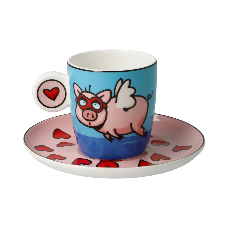 Goebel Ed Eck- When Pigs Fly Espressotasse