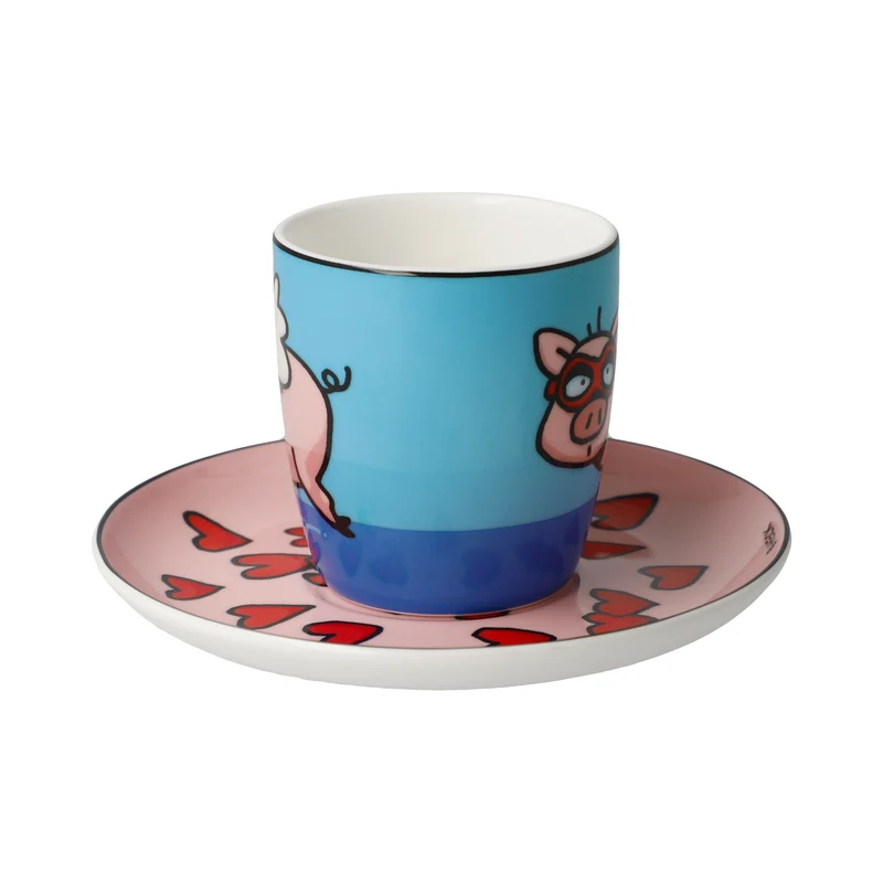 Goebel Ed Eck- When Pigs Fly Espressotasse