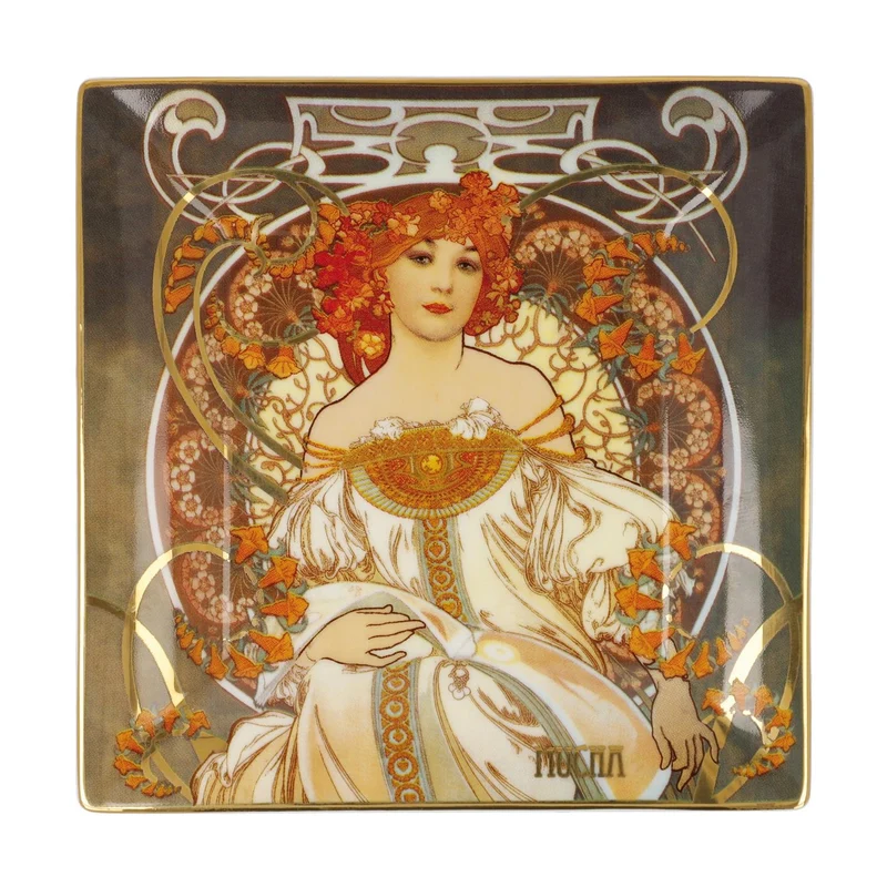 Goebel Alphonse Mucha Träumerei Schale