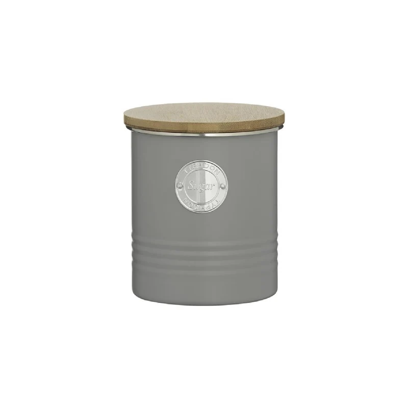 TYPHOON LIVING Vorratsbehälter Zucker, pastellgrau, 1 Liter