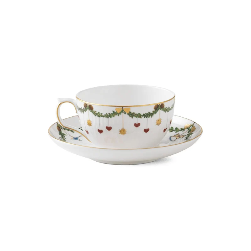 Royal Copenhagen Tasse mit Untertasse - 32 cl