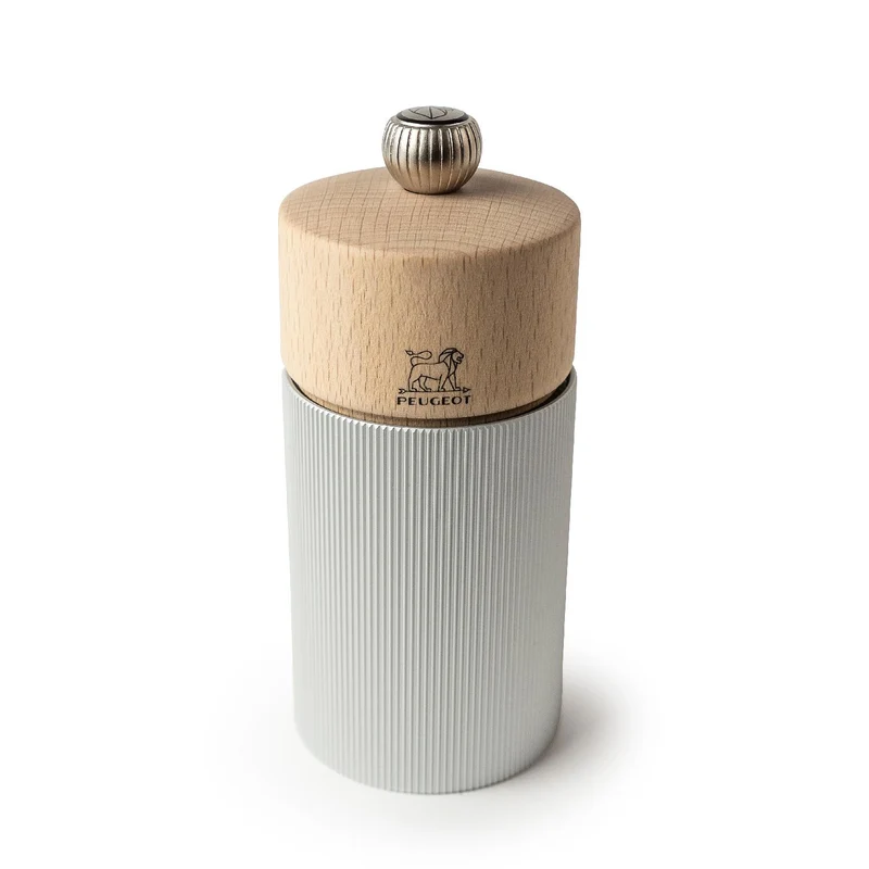 Peugeot LINE Pfeffermühle Aluminium/Natur 12 cm