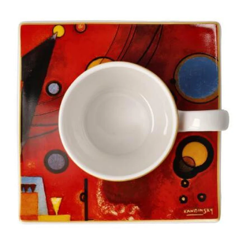 Goebel Wassily Kandinsky - Schweres Rot Espressotasse