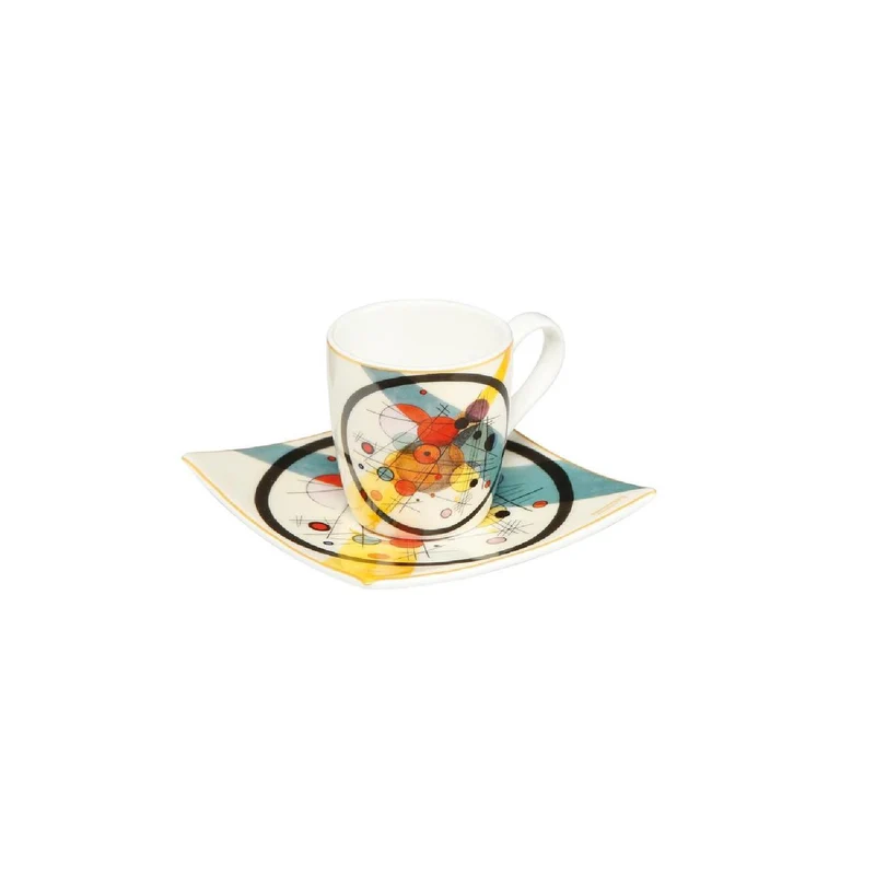 Goebel Wassily Kandinsky - Kreise im Kreis Espressotasse