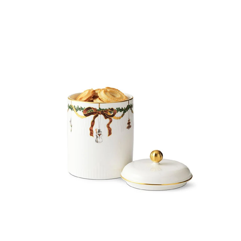 Royal Copenhagen Dose mit Deckel - 16 cm