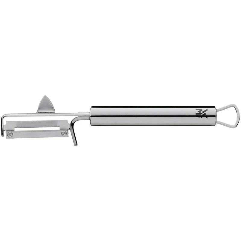 WMF Profi Plus Kartoffelschäler Pendelklinge 19 cm, Pendelschäler einschneidig, Gemüseschäler, Cromargan Edelstahl teilmattiert, spülmaschinengeeignet