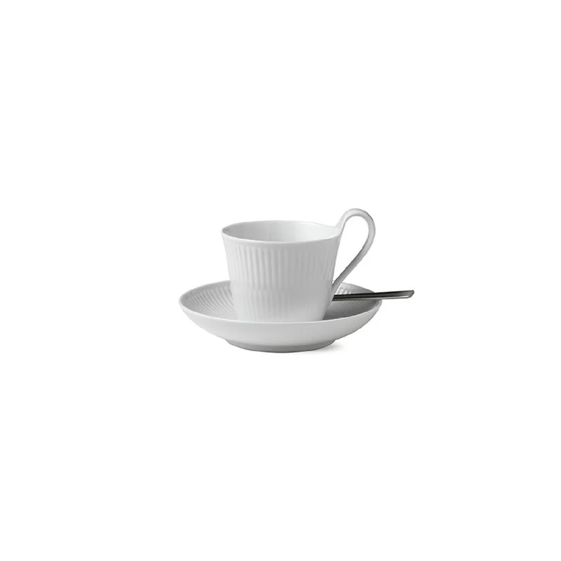 Royal Copenhagen Tasse mit Untertasse mit hohem Henkel - 25 cl