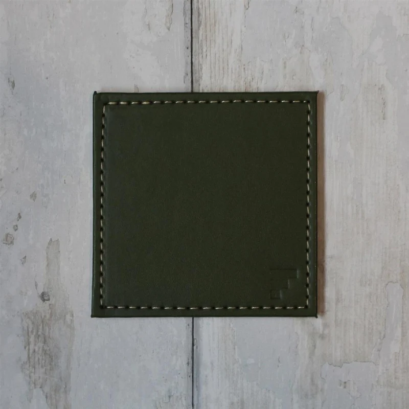 FREEFORM DUO - Untersetzer Olive/Elfenbein, 4er Set