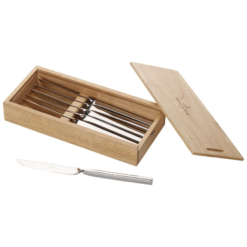 Villeroy & Boch NewWave Pizza-&Steakmesser Set 6tlg.