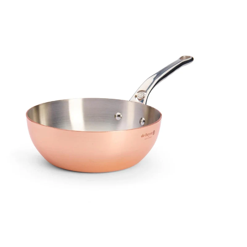 De Buyer KONISCHE SAUTEUSE/SCHMORPFANNE INOCUIVRE Ø20CM