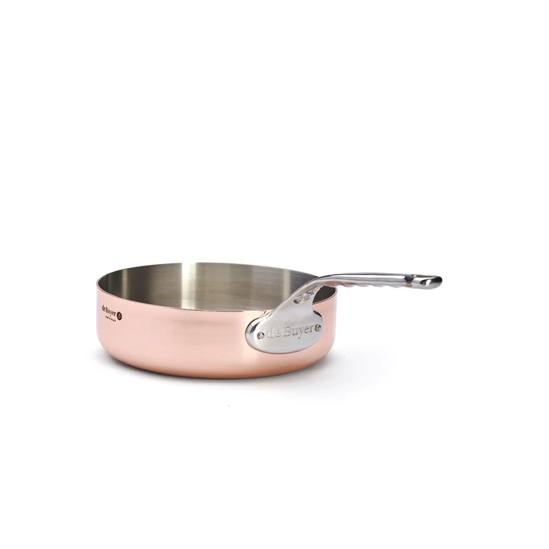 De Buyer GERADE SAUTEUSE/SCHMORPFANNE PRIMA MATERA Ø 24