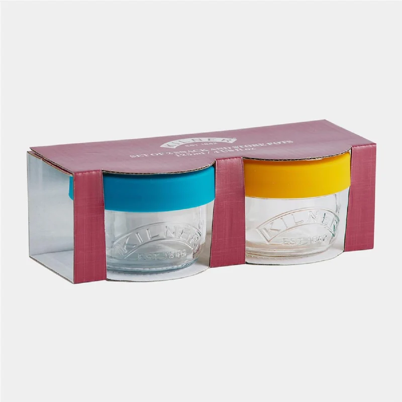 KILNER Snackgläser, 2 x 125 ml