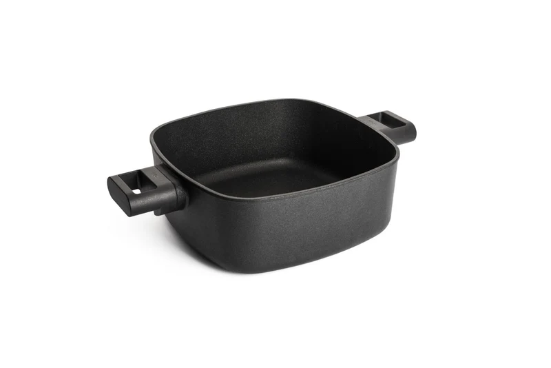 Woll, Eco Logic Induktion, Gussbräter, viereckig, 24 x 24 cm, 10,5 cm hoch, 4,3 Liter