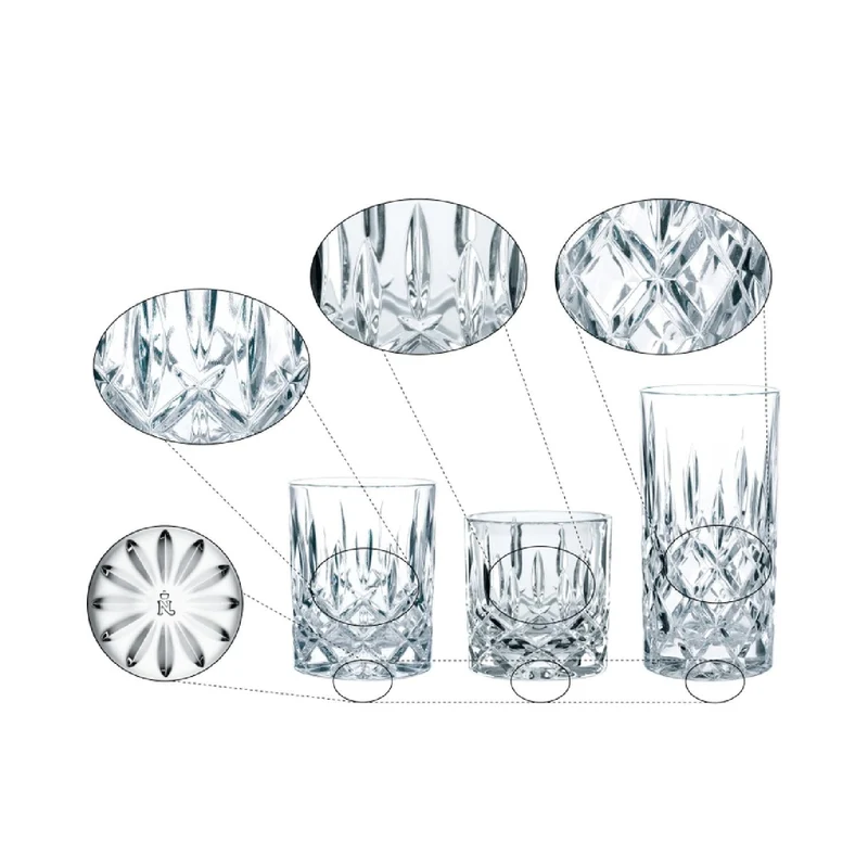 Nachtmann Noblesse Becher Set, 18 tlg.