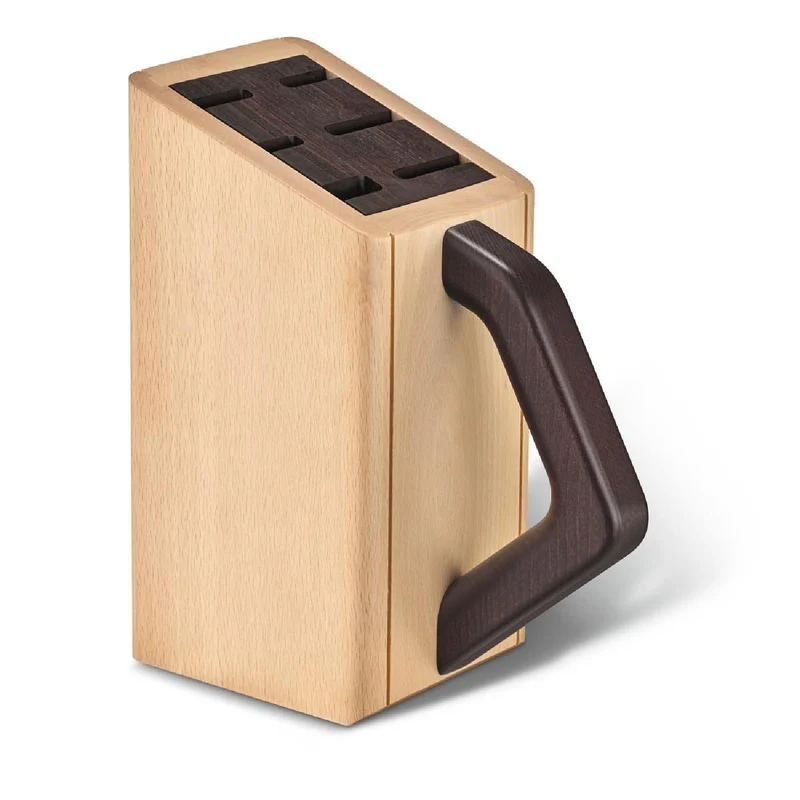 Victorinox Messerblock, Schlitzeinsatz, leer, Buchenholz