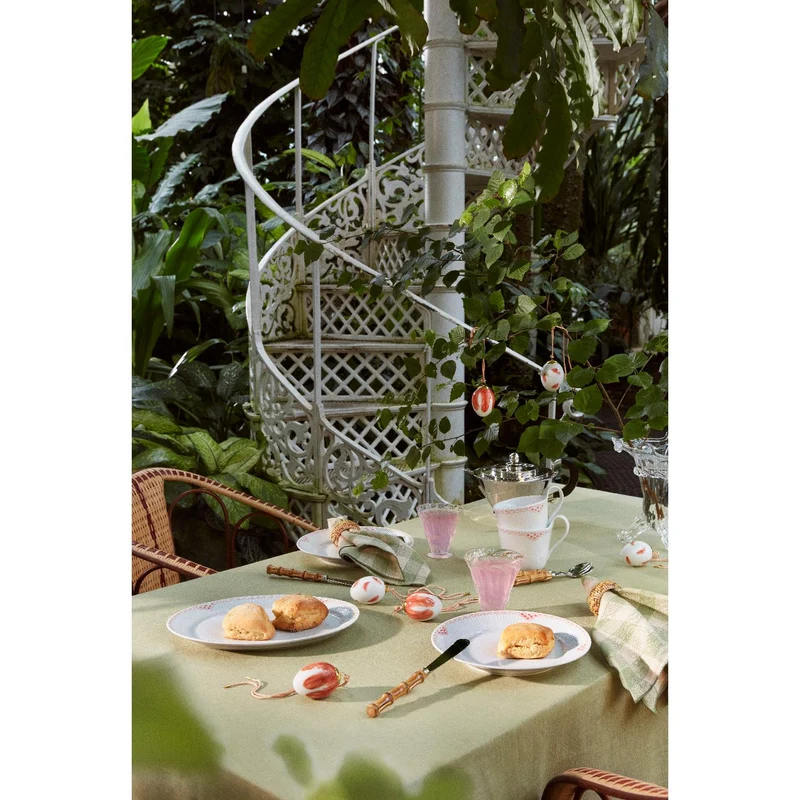 Royal Copenhagen Frühling Ei 2025, Große Gartenrotschwanzfedern, 6 cm