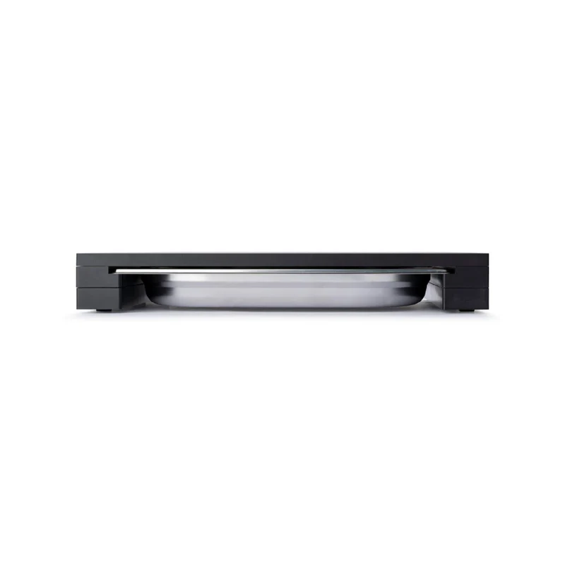 Continenta Schneidebrett mit Schublade, Duracore schwarz 39x27x5 cm