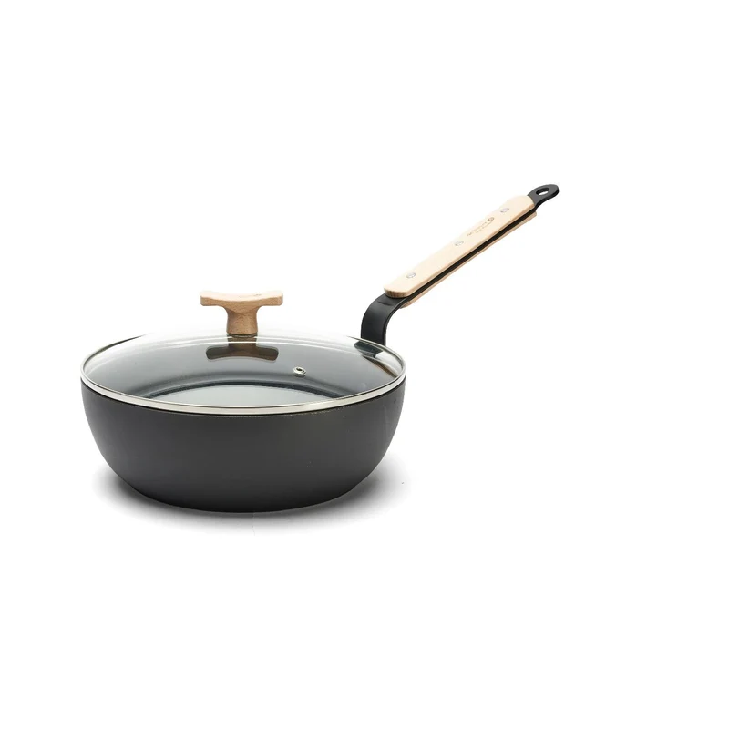 De Buyer SAUTEUSE/SCHMORPFANNE CHOC B BOIS Ø24CM