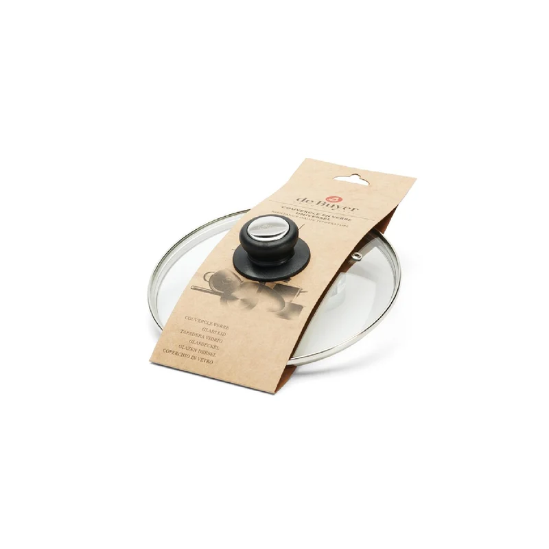 De Buyer GLASDECKEL MIT BAKELITGRIFF Ø 20 CM