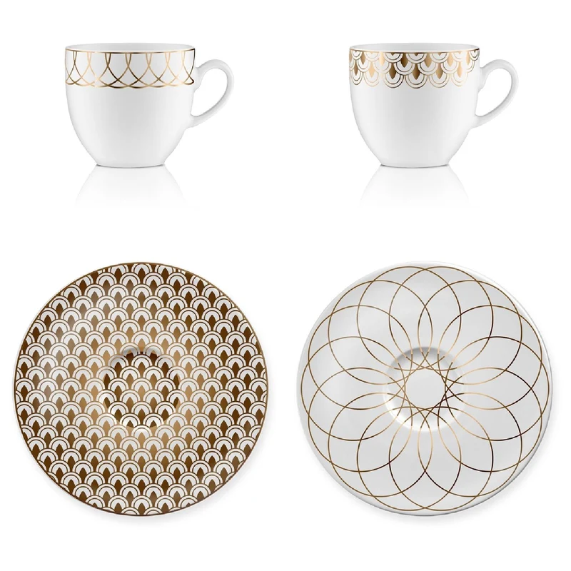Goebel First.Gold Kaffeetassen Set