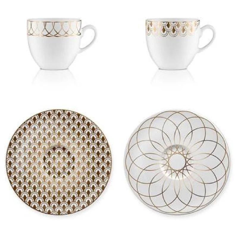 Goebel First.Gold Kaffeetassen Set