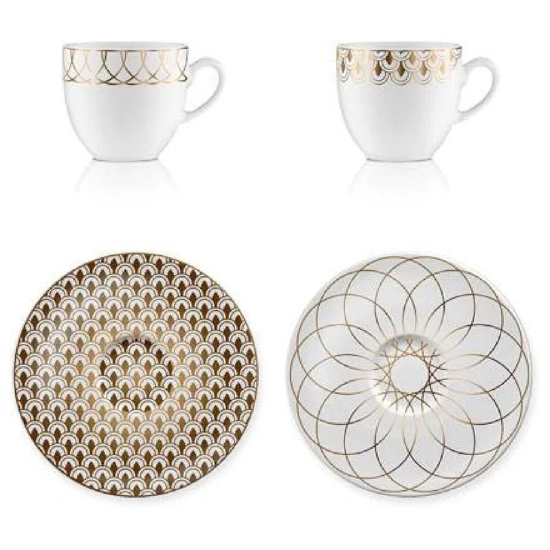 Goebel First.Gold Espressotassen Set