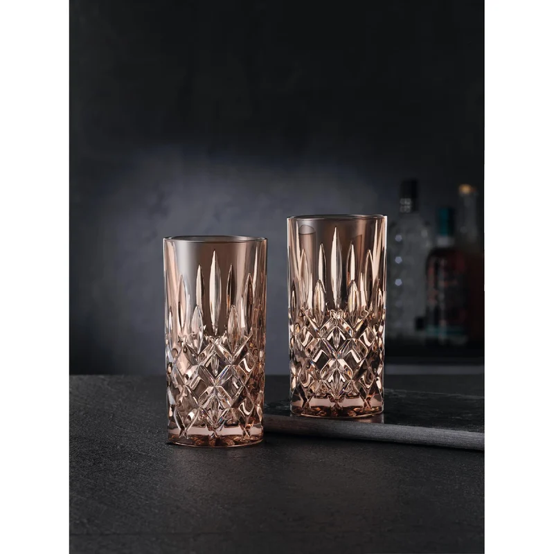 Nachtmann Longdrink Tobacco, Noblesse 2er Set