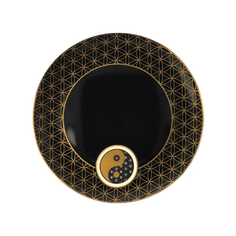 Goebel Lotus Yin Yang schwarz Teller