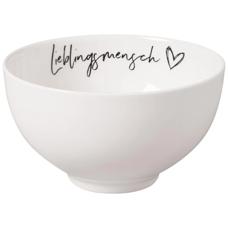 Villeroy & Boch Statement Bol Lieblingsmensch