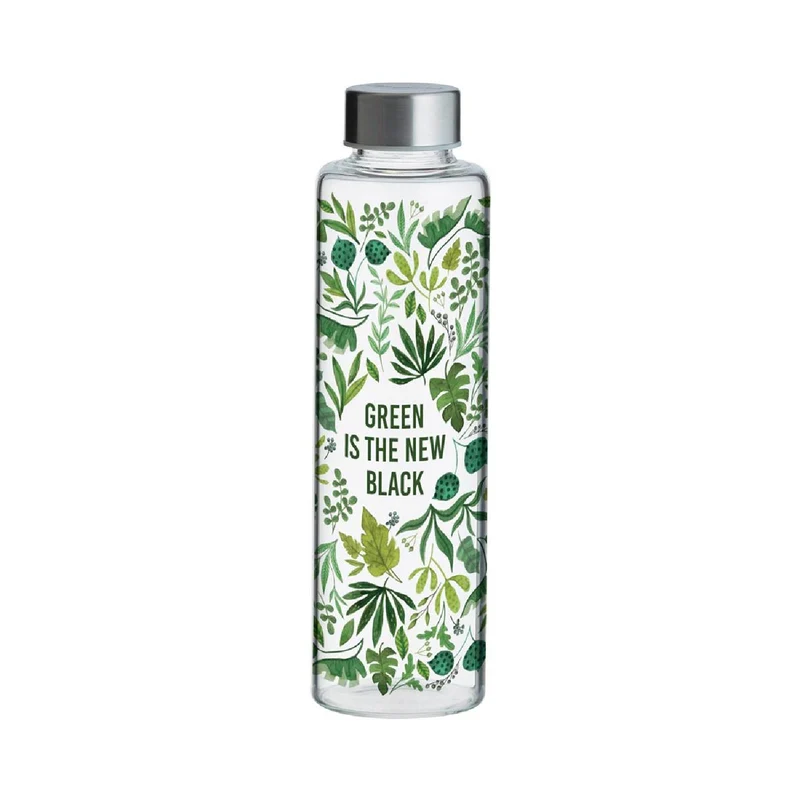 TYPHOON PURE NEW BLACK Trinkflasche aus