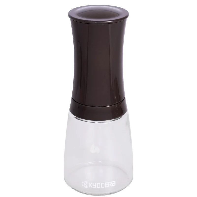 KYOCERA Keramik Samenmühle, 16 cm, dunkelbraun