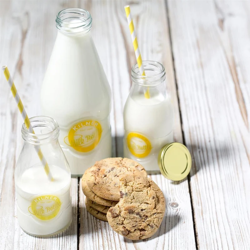 KILNER Milchflasche mit Drehverschluss, 189 ml
