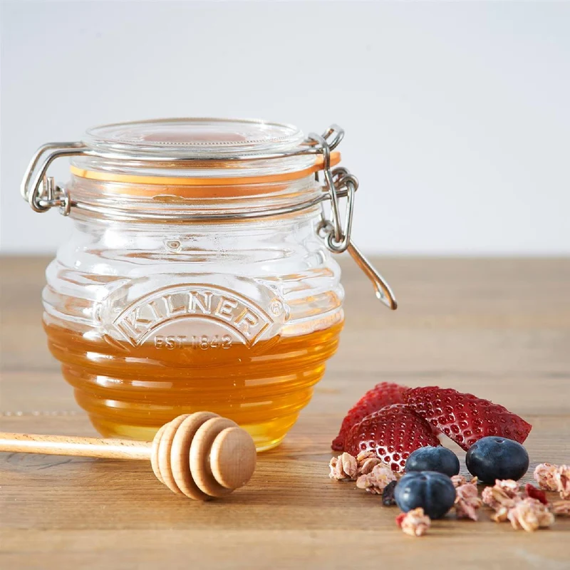 KILNER Honigtopf mit Honiglöffel, 400 ml