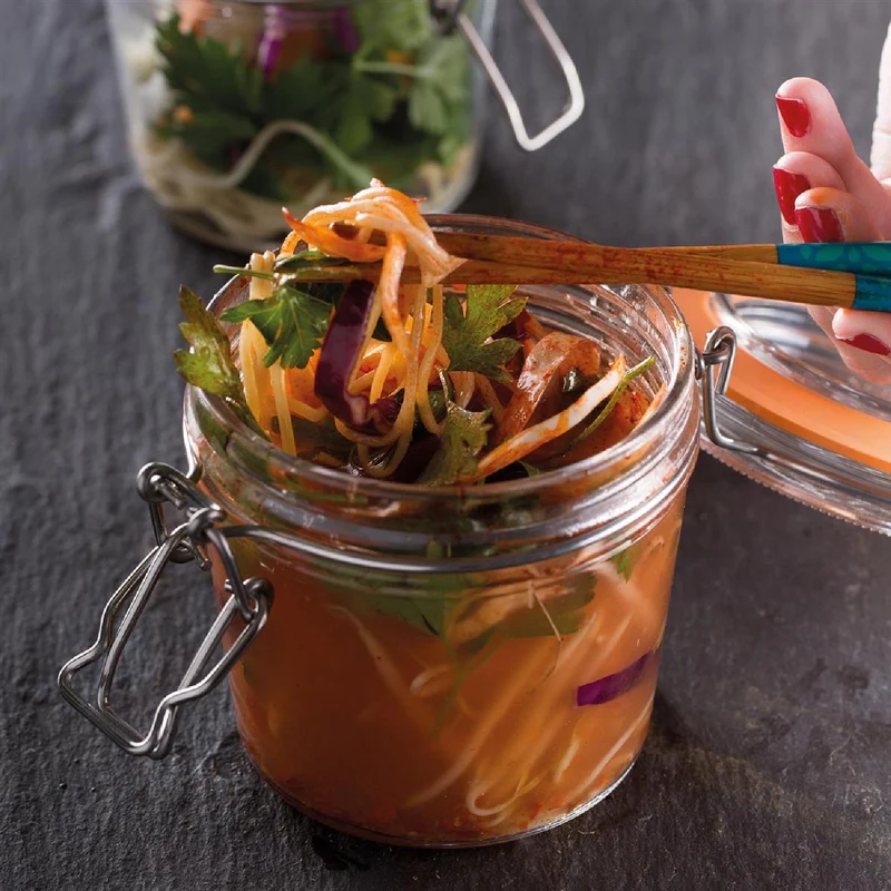 KILNER Rundes Bügelverschluss Glas, 350 ml