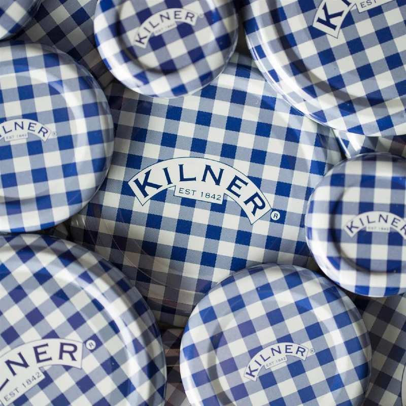 KILNER PACK A: 6 x 43 cm Drehverschluss Deckel