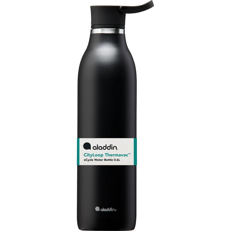 ALADDIN CityLoop Isolierflasche, 0,6L, Lava-Schwarz