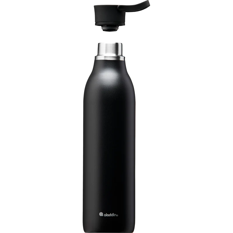 ALADDIN CityLoop Isolierflasche, 0,6L, Lava-Schwarz