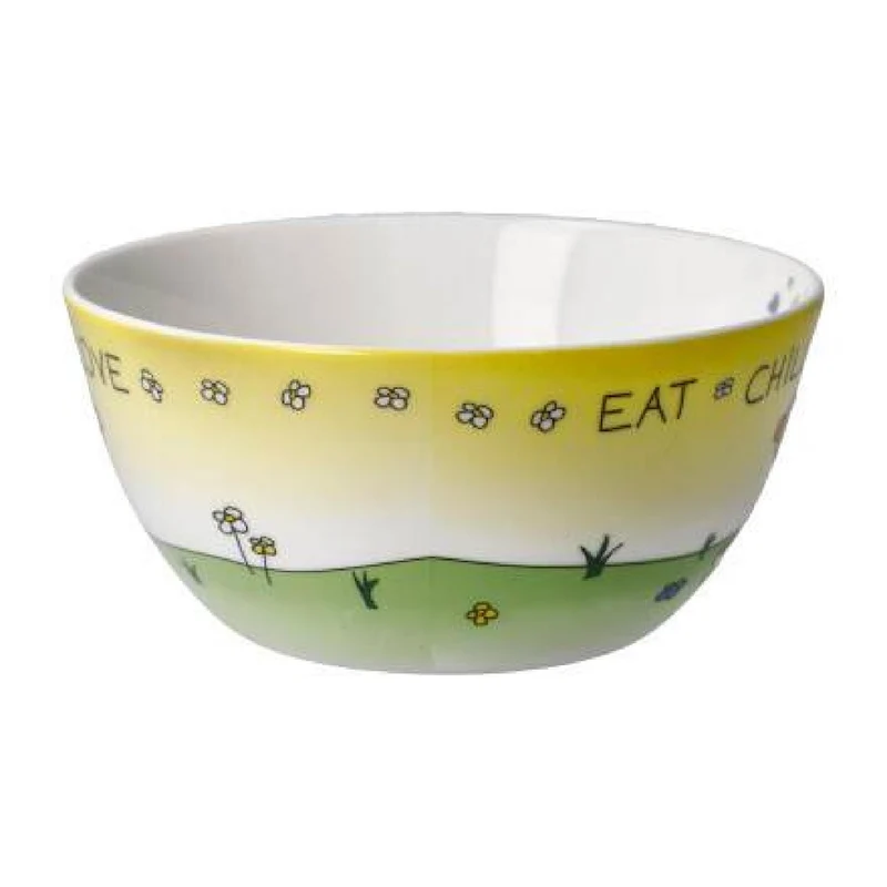 Goebel Wohnaccessoires Der kleine Yogi - "Eat Chill Love" - Schale