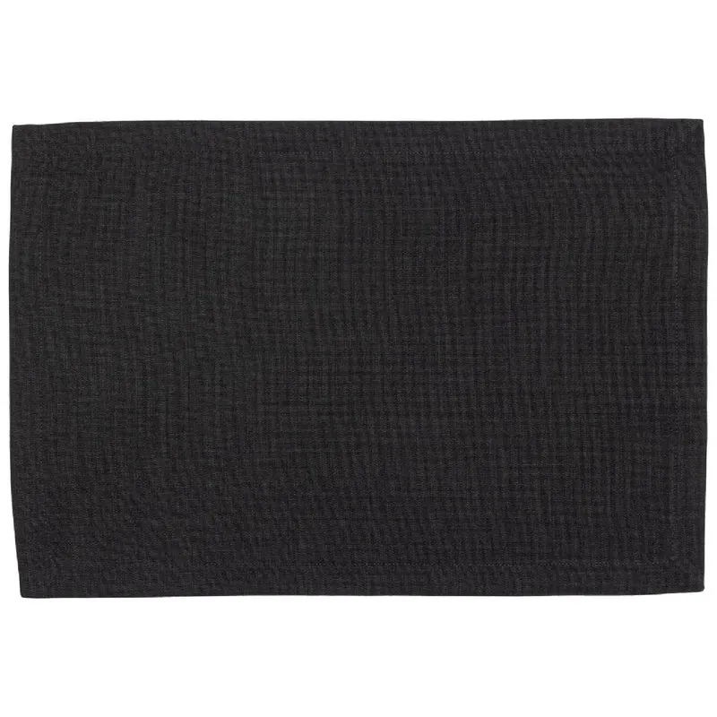 Villeroy & Boch Textil Uni TREND Platzset schwarz, 2er Set