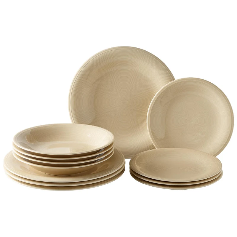 Villeroy & Boch Color Loop Sand Starter Teller Set 12tlg.