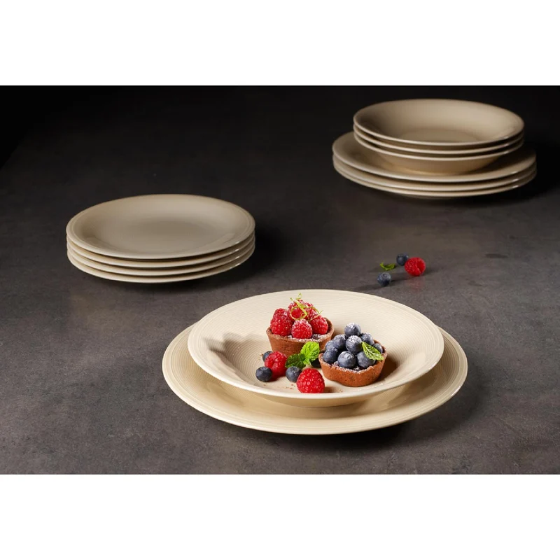 Villeroy & Boch Color Loop Sand Starter Teller Set 12tlg.