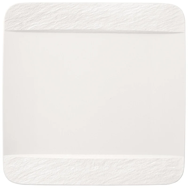 Villeroy & Boch Manufacture Rock blanc Speiseteller quadratisch