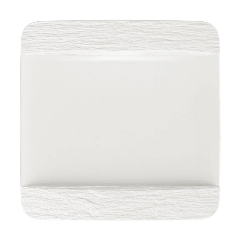 Villeroy & Boch Manufacture Rock blanc Speiseteller quadratisch
