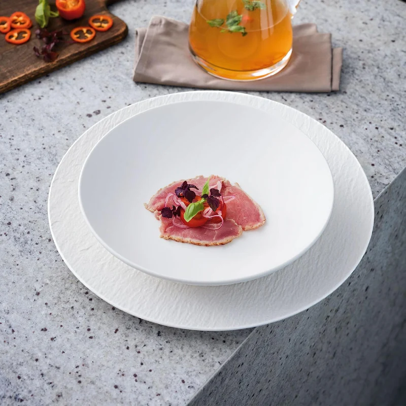 Villeroy & Boch Manufacture Rock blanc Gourmetteller