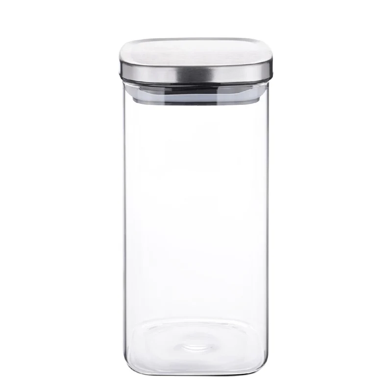 Weis Vorratsdose aus Borosilikatglas rechteckig 1500 ml