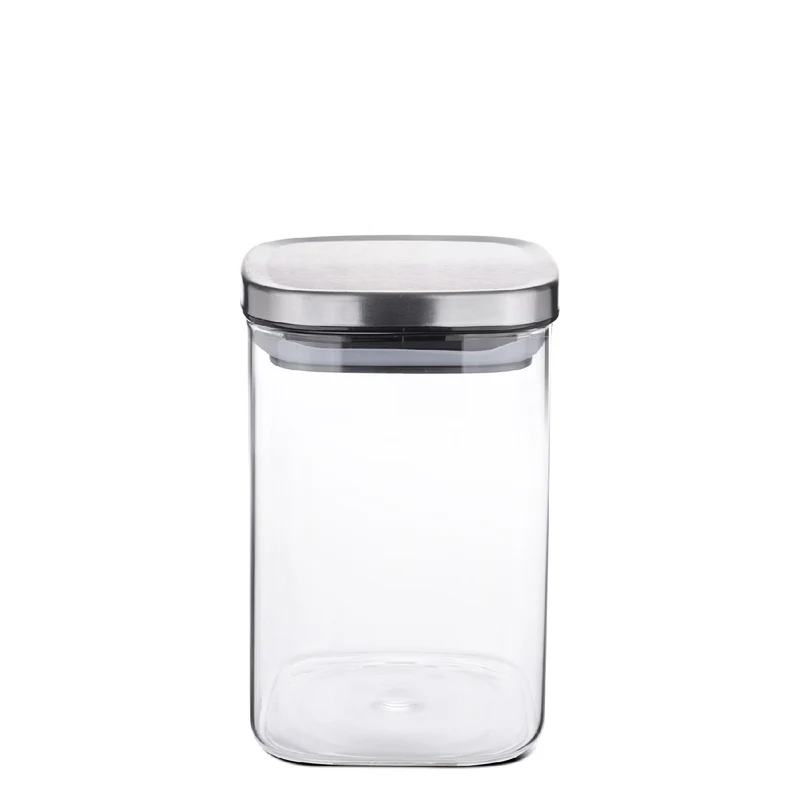 Weis Vorratsdose aus Borosilikatglas rechteckig 1000 ml
