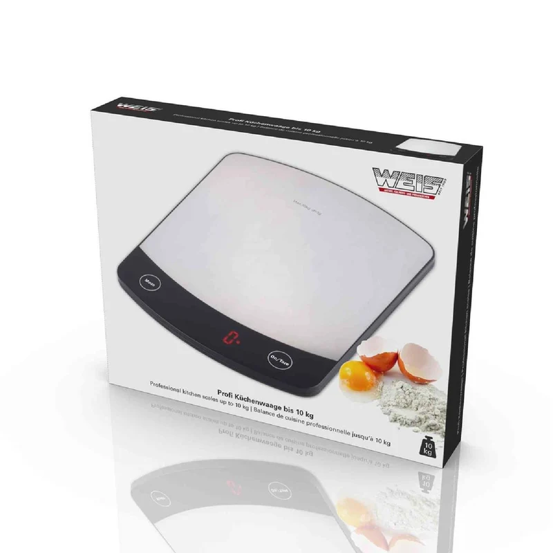 Weis Küchenwaage 10 kg Edelstahl