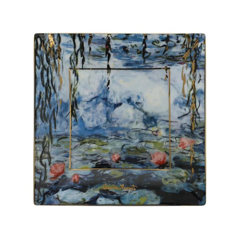 Goebel Claude Monet - Seerosen mit Weide - Schale
