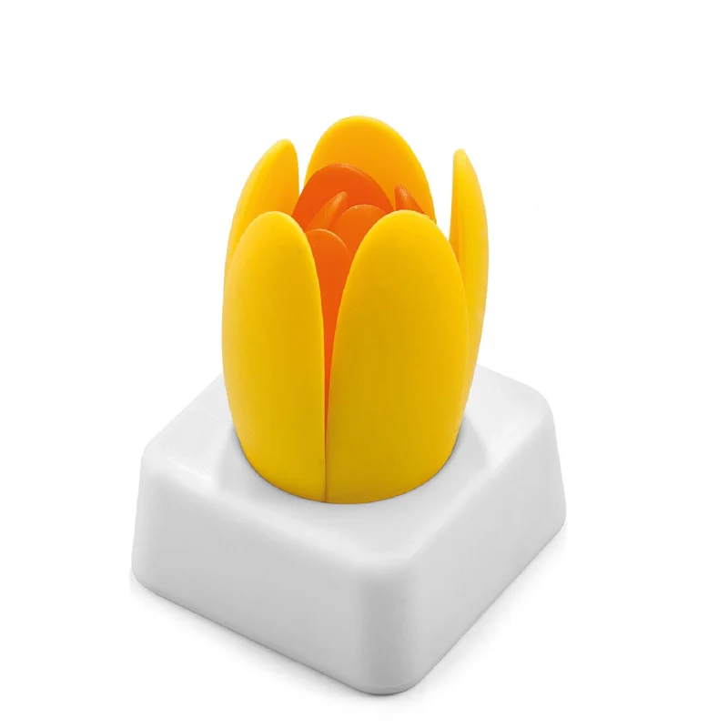 Weis Untersetzer Tulpe Silikon gelb/orange