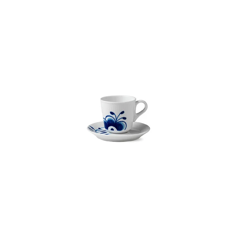 Royal Copenhagen Espressotasse mit Untertasse - 9 cl